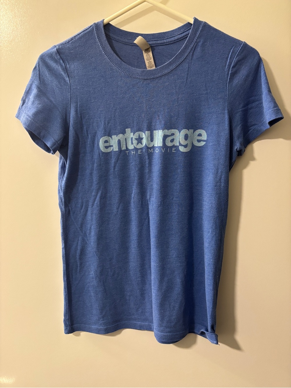 Next Level Apparel Blue Entourage The Movie Graphic Tee Medium (small)